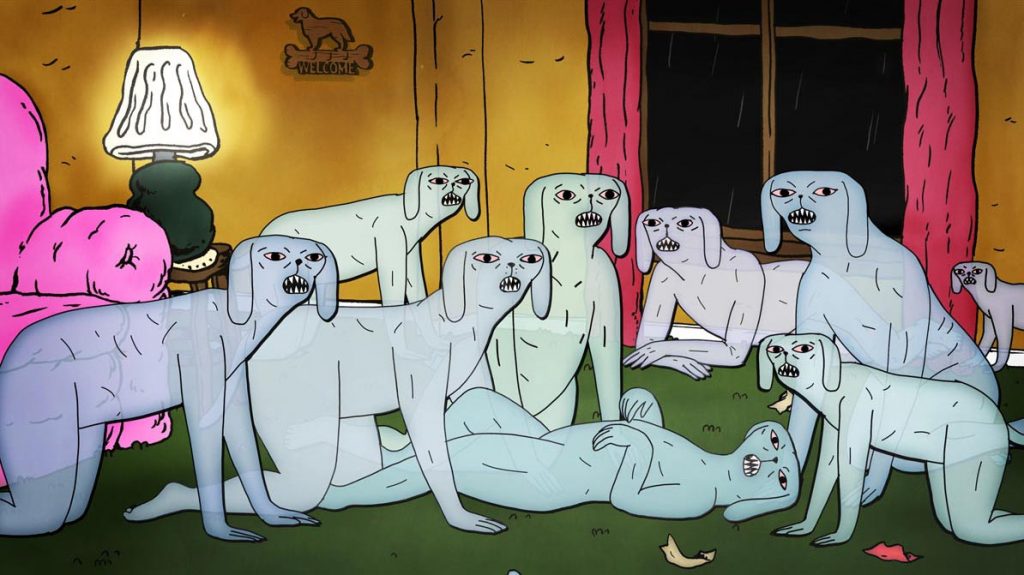 Frame from Ghost Dogs