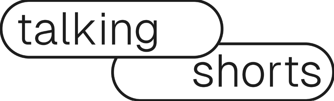 Logo con scritta Talking Shorts
